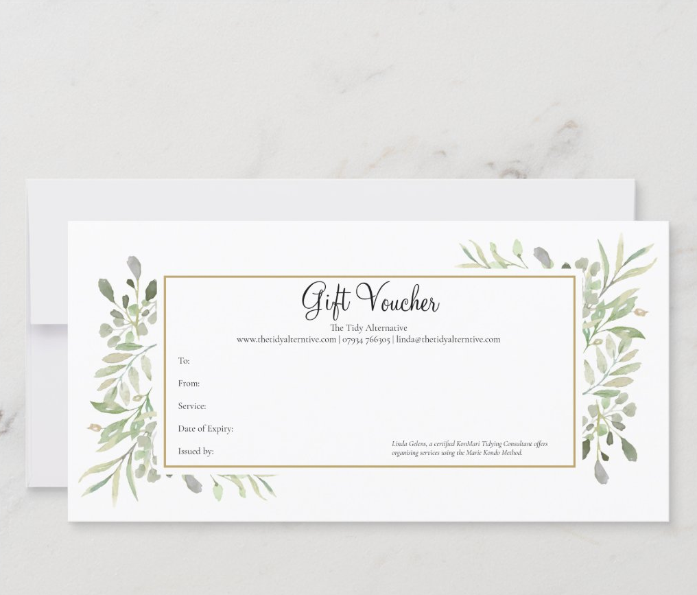 image of The Tidy Alternative gift voucher